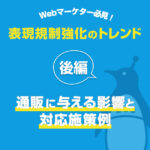 【Webマーケター必見】表現規制強化の潮流が通販に与える影響と対応施策のご紹介
